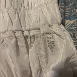 FP Movement white shorts medium